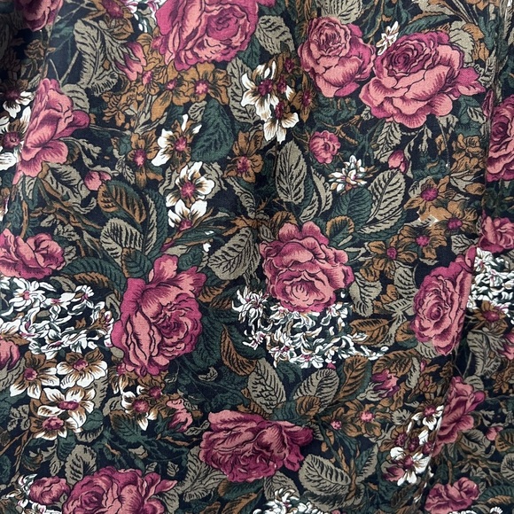 Orvis Pink and White Pleated Midi Skirt 14 - Picture 3 of 8